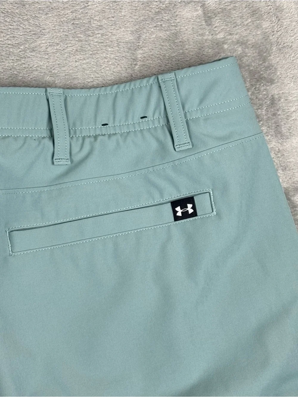 Under Armour Pants Mens 42X32 Green Blue UA Drive‎ Tapered Golf (Fit 42X31)
